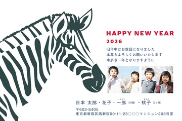 年賀状デザイン NAA049