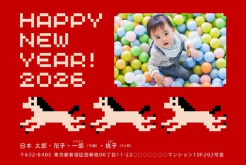 年賀状デザイン NDD016
