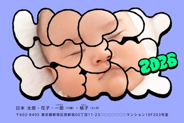 年賀状デザイン NDD024