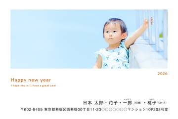 年賀状デザイン NDN100
