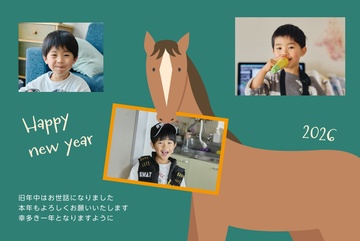 年賀状デザイン NKK009