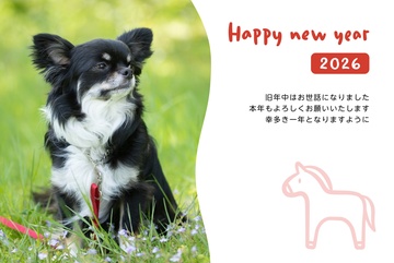年賀状デザイン NKK083