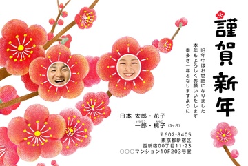 年賀状デザイン NLY007
