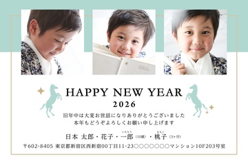 年賀状デザイン NPA048
