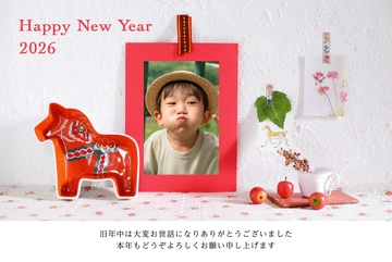 年賀状デザイン NPA054