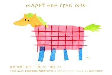 年賀状デザイン NPM016