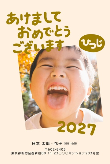 年賀状デザイン NDD056