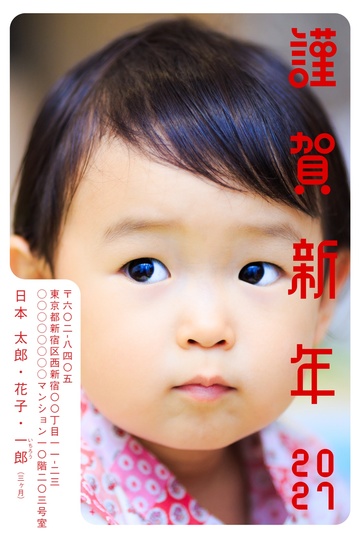 年賀状デザイン NDD064