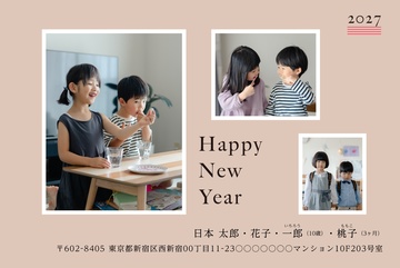 年賀状デザイン NDN049