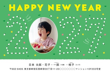 年賀状デザイン NDU009