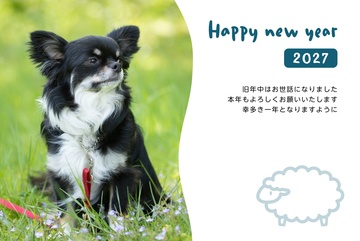 年賀状デザイン NKK061