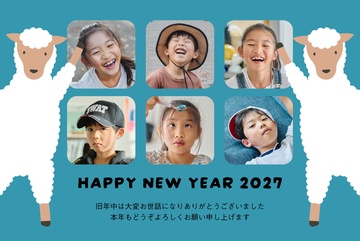 年賀状デザイン NKK063